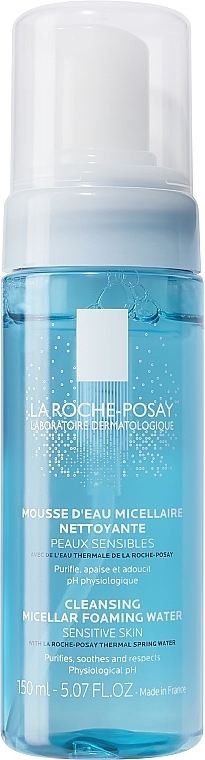 Micelarna pianka oczyszczająca do skóry wrażliwej - La Roche-Posay Physiological Cleansing Micellar Foaming Water