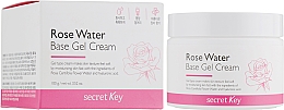 Kup Żel-krem do twarzy na bazie wody różanej - Secret Key Rose Water Base Gel Cream