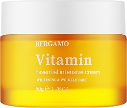Kup Odżywczy krem do twarzy - Bergamo Vitamin Essential Intensive Cream