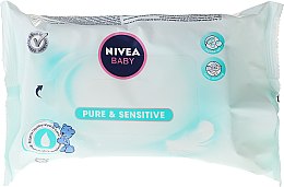 Kup Chusteczki nawilżające dla dzieci - NIVEA BABY Pure & Sensitive Cleansing Wipes