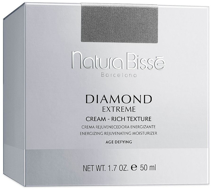 Bogaty krem regenerujący do twarzy - Natura Bisse Diamond Extreme Rich Texture Cream — Zdjęcie N2