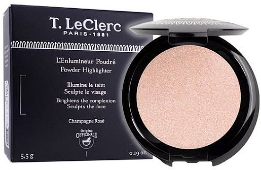 Rozświetlacz w pudrze - T. LeClerc Powder Highlighter — Zdjęcie N1