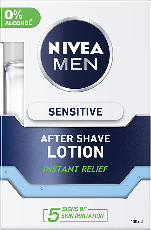 Płyn po goleniu Sensitive - NIVEA MEN Active Comfort System After Shave Lotion