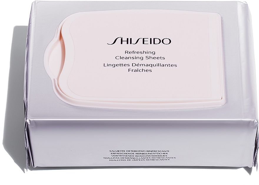 Odświeżające chusteczki oczyszczające - Shiseido Refreshing Cleansing Sheets — Zdjęcie N1