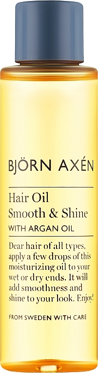 Olejek do włosów - BjOrn AxEn Hair Oil Smooth And Shine  — Zdjęcie N1