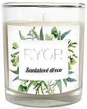 Świeca zapachowa Drzewo sandałowe - Ryor Candle — Zdjęcie N1