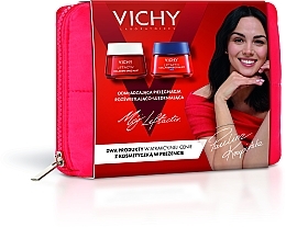 Kup Zestaw do pielęgnacji twarzy - Vichy Liftactiv Collagen Specialist (f/cr/50ml + f/cr/50ml + pouch)