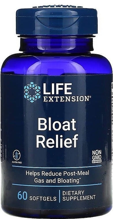 Suplement diety na wzdęcia - Life Extension Bloat Relief — Zdjęcie N1