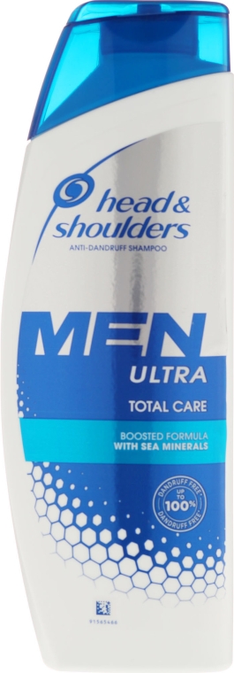 Przeciwłupieżowy szampon dla mężczyzn - Head & Shoulders Men Ultra Total Care Shampoo With Sea Minerals — Zdjęcie N1