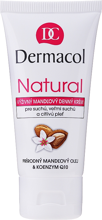 Krem na dzień do twarzy - Dermacol Natural Almond Day Cream Tube — Zdjęcie N1