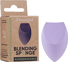 Biodegradowalna gąbka do makijażu, fioletowa - Donegal Blending Biodegradable Sponge — Zdjęcie N1