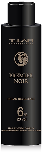 Oksydant 6% - T-LAB Professional Premier Noir Cream Developer 20 vol. 6% — Zdjęcie N3