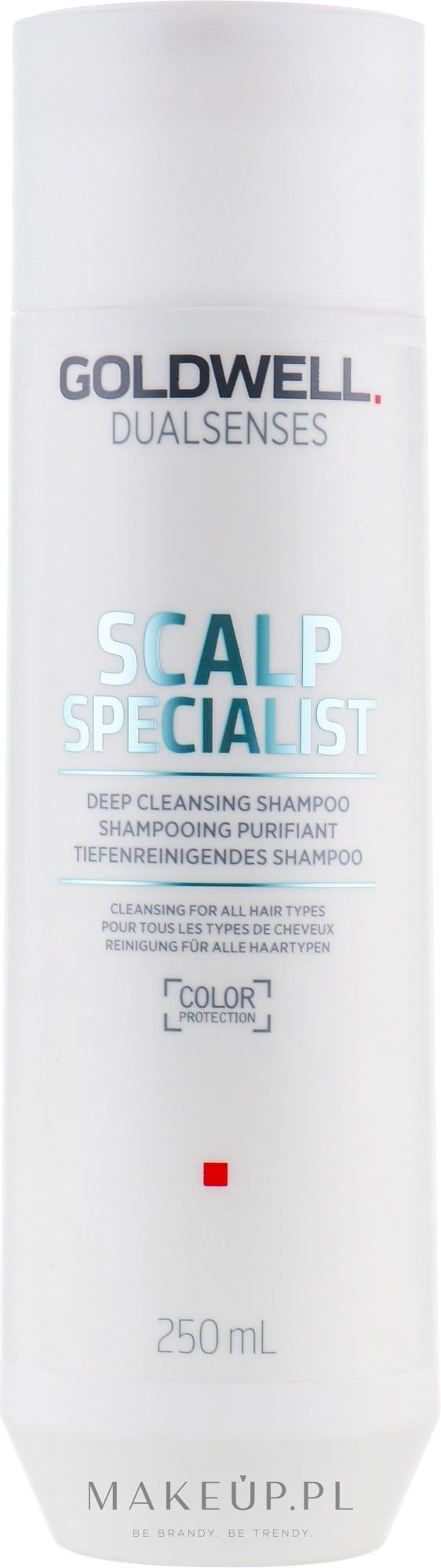Głęboko oczyszczający szampon do włosów - Goldwell DualSenses Scalp Specialist Deep Cleansing Shampoo — Zdjęcie 250 ml