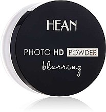 Transparentny sypki puder utrwalający do twarzy - Hean Photo HD Powder — Zdjęcie N2