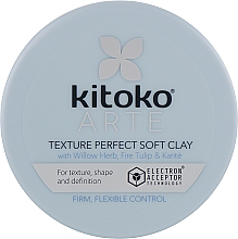 Modelująca glinka do włosów - Affinage Salon Professional Kitoko Arte Texture Perfect Soft Clay — Zdjęcie N2