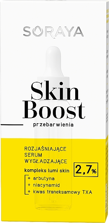 Rozświetlające serum do twarzy - Soraya Skin Boost  — Zdjęcie N2