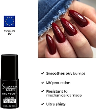 PREZENT! Top coat do paznokci żelowych - Sincero Salon Gel Polish Top Coat No Wipe — Zdjęcie N2