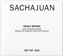 Szczotka do masażu głowy - SachaJuan Scalp Scrub Brush — Zdjęcie N3