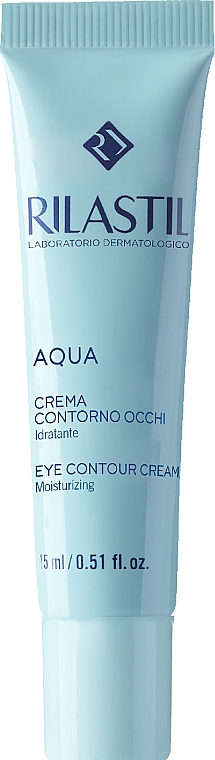 Krem nawilżający do skóry wokół oczu - Rilastil Aqua Crema Contorno Occhi — Zdjęcie N1