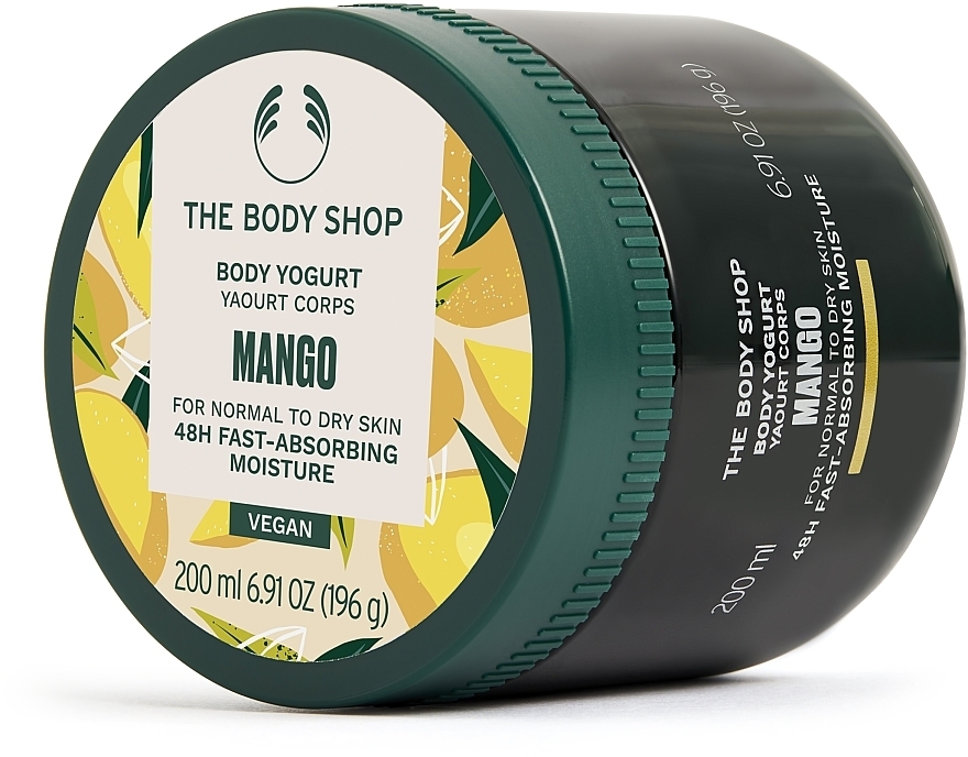 Jogurt do ciała, Mango - The Body Shop Mango Body Yoghurt — Zdjęcie N2