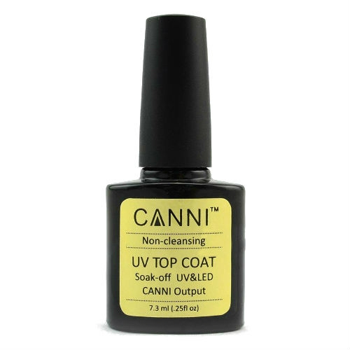 Top coat do paznokci - Canni Gel Non-cleansing Top Coat — Zdjęcie N2