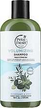 Kup Szampon zwiększający objętość Rozmaryn i mięta - Petal Fresh Shampoo