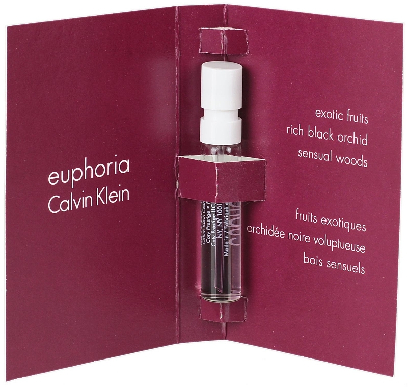 Calvin Klein Euphoria - Woda perfumowana (próbka) — Zdjęcie N3