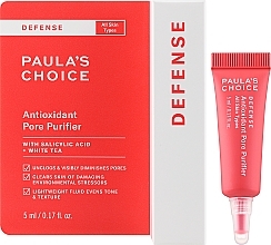 Antyoksydacyjne serum oczyszczające pory - Paula's Choice Defense Antioxidant Pore Purifier Travel Size — Zdjęcie N2