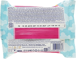 Chusteczki nawilżane dla niemowląt - Ultra Compact Angels Wet Wipes Travel Pack — Zdjęcie N2