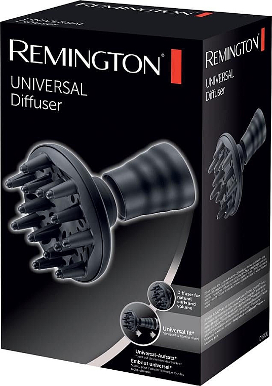 Nasadka do suszarki do włosów, uniwersalny dyfuzor - Remington D52DU Universal Diffuser