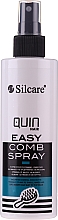 Spray ułatwiający rozczesywanie włosów - Silcare Quin Easy Comb Facilitates Combing Hair Spray — Zdjęcie N1