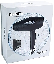 Suszarka do włosów, czarna - Steinhart Infinity 2100W Hair Dryer — Zdjęcie N3