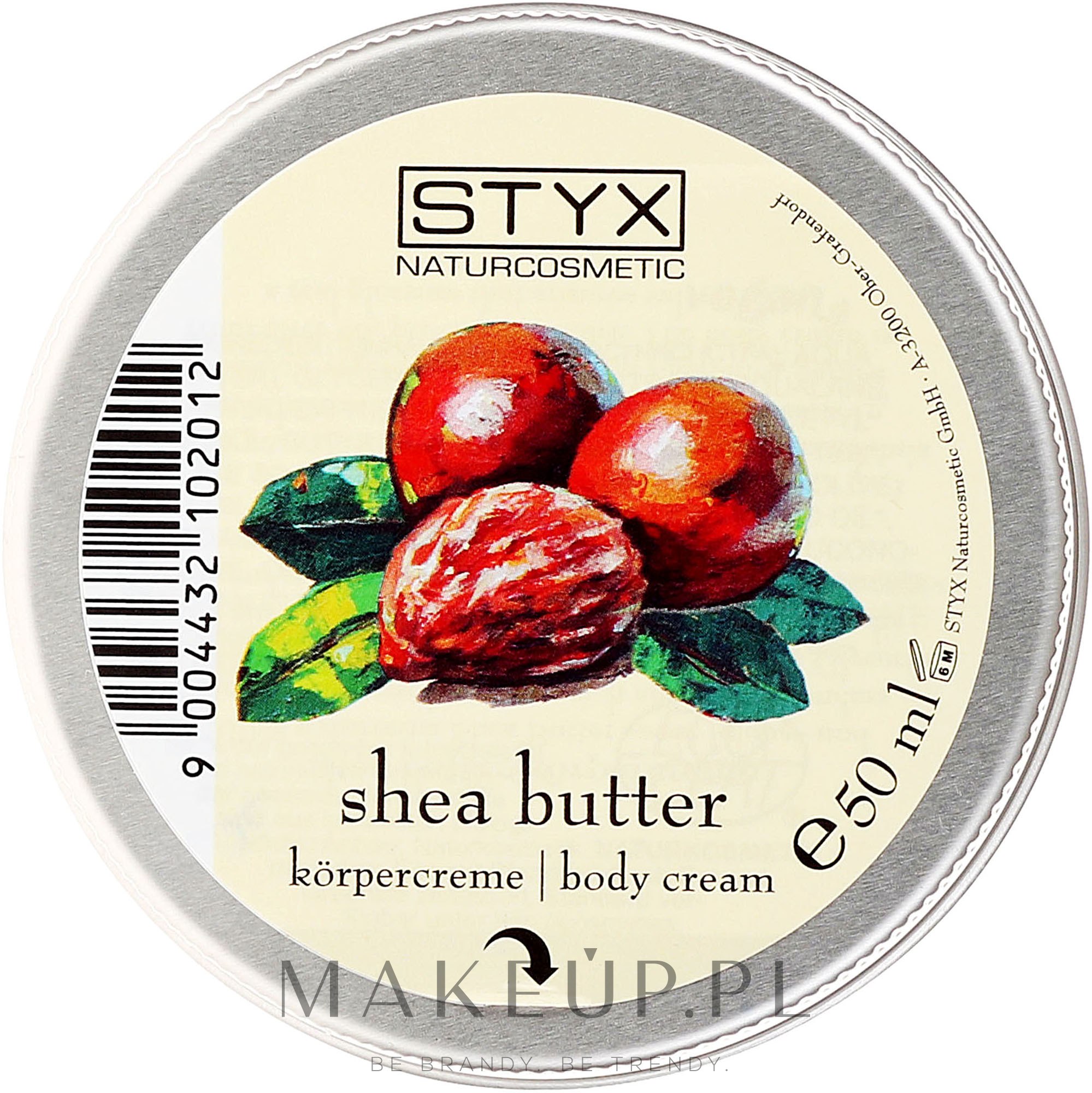 Krem do ciała Masło shea - Styx Naturcosmetic Shea Butter Body Cream — Zdjęcie 50 ml