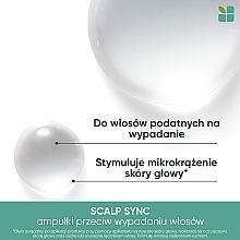 Kuracja w ampułkach zapobiegająca wypadaniu włosów - Biolage Scalpsync Aminexil Hair Treatment — Zdjęcie N2