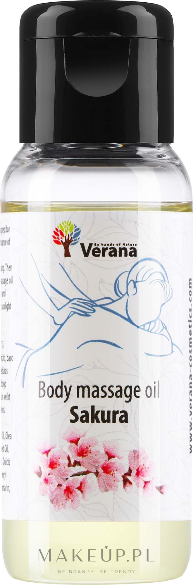 Olejek do masażu ciała Sakura - Verana Body Massage Oil — Zdjęcie 30 ml