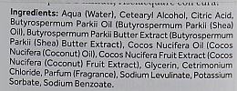 Jedwabna odżywka z masłem shea i kokosem do włosów suchych i normalnych - I Provenzali Karite — Zdjęcie N3