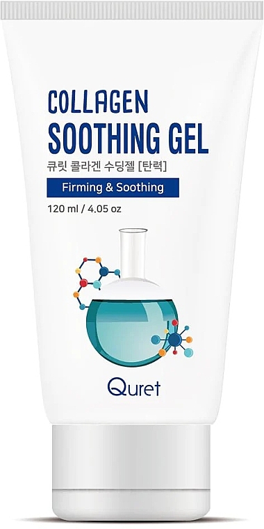 PRZECENA! Kojący kolagenowy żel do twarzy i ciała - Quret Collagen Firming & Soothing Gel * — Zdjęcie N1