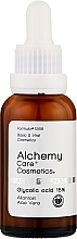 Serum na noc z 15% kwasem glikolowym - Alchemy Care Cosmetics Acids Peeling Glycolic Acid 15% — Zdjęcie N1