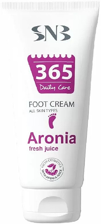 Krem do stóp z sokiem z aronii - SNB Professional 365 Aronia Foot Cream — Zdjęcie N1