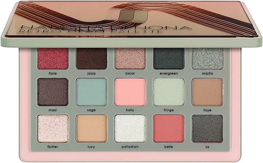 Paleta cieni do powiek - Natasha Denona Retro Glam Eyeshadow Palette — Zdjęcie N1