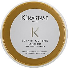 Odżywcza maska do matowych włosów z olejem marula - Kérastase Elixir Ultime Le Masque — Zdjęcie N4