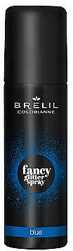 Kolorowy brokat w sprayu do włosów - Brelil Professional Colorianne Fancy Glitter Spray — Zdjęcie N1