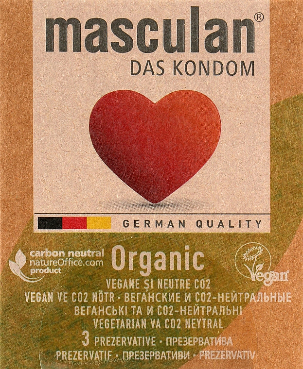 Prezerwatywy Organiczne - Masculan