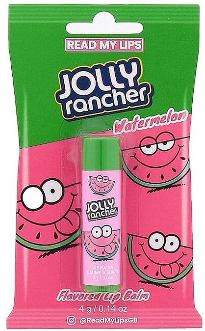 Balsam do ust - Read My Lips Jolly Rancher Watermalon Flavored Lip Balm — Zdjęcie N2