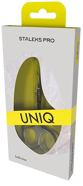 Profesjonalne nożyczki do skórek, SQ-10/3 - Staleks Pro Uniq — Zdjęcie N2
