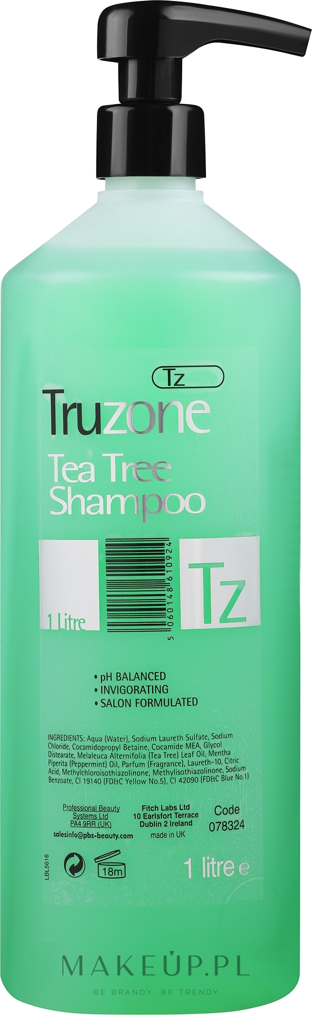 Szampon do włosów Drzewo herbaciane - Osmo Truzone Tea Tree Shampoo — Zdjęcie 1000 ml