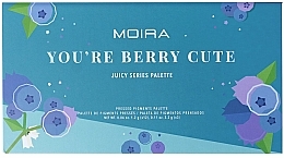 Paleta cieni do powiek - Moira You're Berry Cute Pressed Pigments Palette — Zdjęcie N2