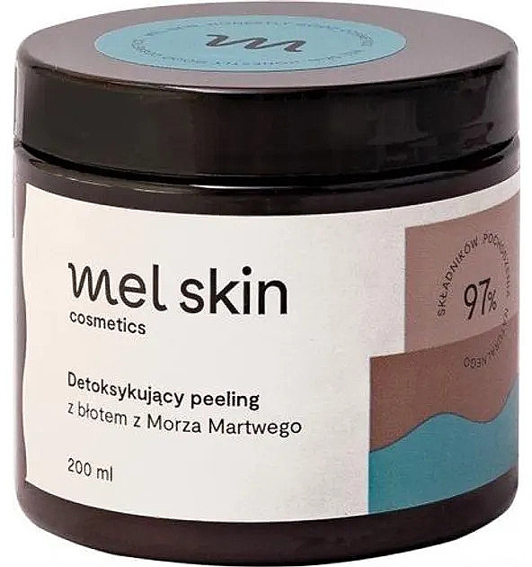 Peeling-detoksykujący z błotem z Morza Martwego - Mel Skin Detoxifying Dead Sea Mud Peeling — Zdjęcie N1
