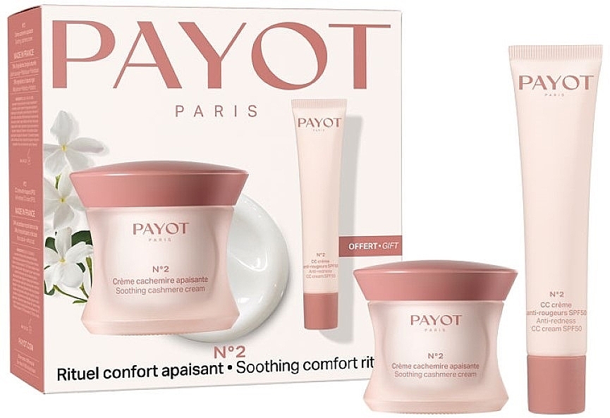 Zestaw - Payot Creme №2 Cachemire (cream/50ml + cc/cream/40ml) — Zdjęcie N1