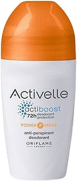 Antyperspiracyjny dezodorant w kulce - Oriflame Activelle Power Move — Zdjęcie N1